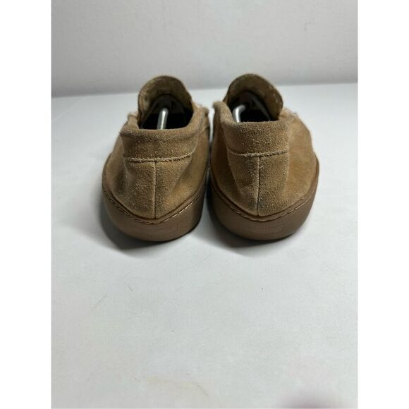 Minnetonka Men’s Moccasins Size 12 Brown Shoe Slipper Sole Tan - Picture 3 of 9